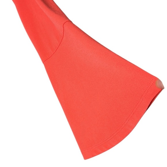 Micheal Kors,blouse,Tulip sleeve ,cut out,metal logo blouse in coral color.EC - Picture 13 of 15